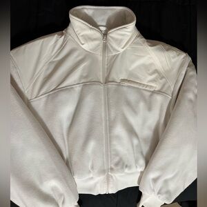 ALO polar fleece cropped jacket